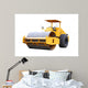 Dirty Road Roller White Wall Decal