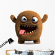 Happy Cartoon Monster Wall Decal