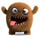 Happy Cartoon Monster Wall Decal