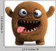 Happy Cartoon Monster Wall Decal