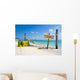 Caribbean Hammock on the Beach Wall Decal