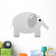 Vector Elephant Wall Decal