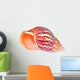 Colorful Mollusk Shell Opening Wall Decal