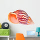 Colorful Mollusk Shell Opening Wall Decal