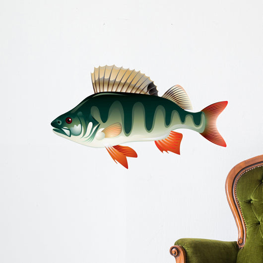 Perch Fish Vector Image Wall Decal