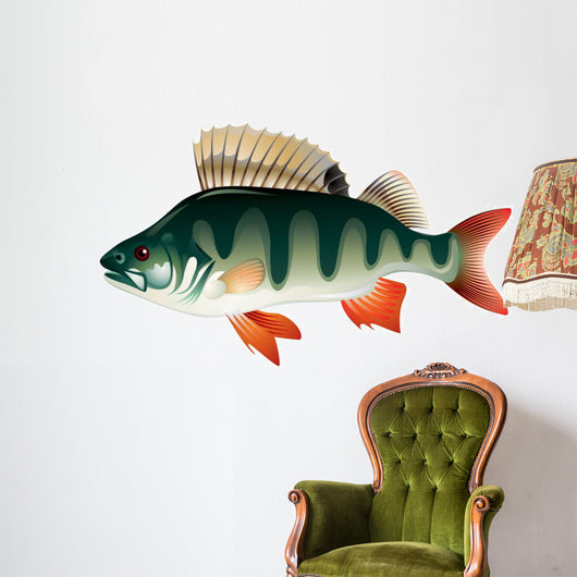 Perch Fish Vector Image Wall Decal