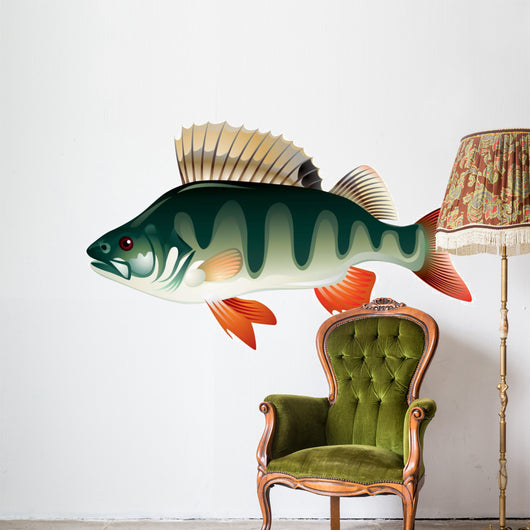 Perch Fish Vector Image Wall Decal