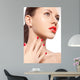 Closeup Woman Portrait Wall Decal