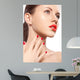 Closeup Woman Portrait Wall Decal