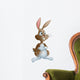 Bunny Rabbit Cartoon Character Wall Decal