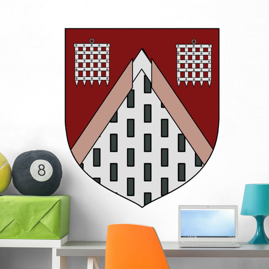 Portcullis Chevron Wall Decal