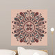 Abstract Oriental Pattern Wall Decal
