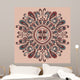 Abstract Oriental Pattern Wall Decal