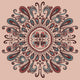 Abstract Oriental Pattern Wall Decal