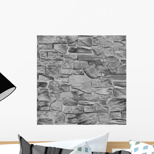 Seamless Stone Wall Decal