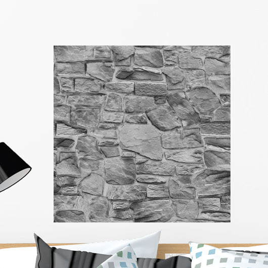 Seamless Stone Wall Decal