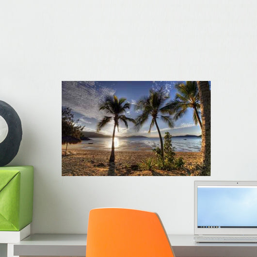 Tropical Island Wall Decal