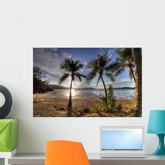 Tropical Island Wall Decal
