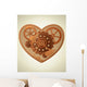 Steampunk Heart Wall Decal