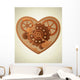 Steampunk Heart Wall Decal