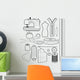 Sewing Tools Wall Decal