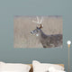 Whitetail Deer Buck Foggy Wall Decal