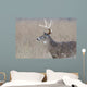 Whitetail Deer Buck Foggy Wall Decal