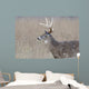 Whitetail Deer Buck Foggy Wall Decal