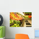 Shot Fruit And Vegetables Wall Decal
