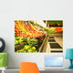 Shot Fruit And Vegetables Wall Decal
