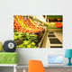 Shot Fruit And Vegetables Wall Decal