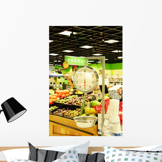 Weight Scale Produce Section Wall Decal