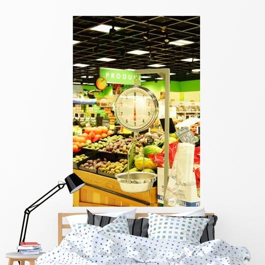 Weight Scale Produce Section Wall Decal
