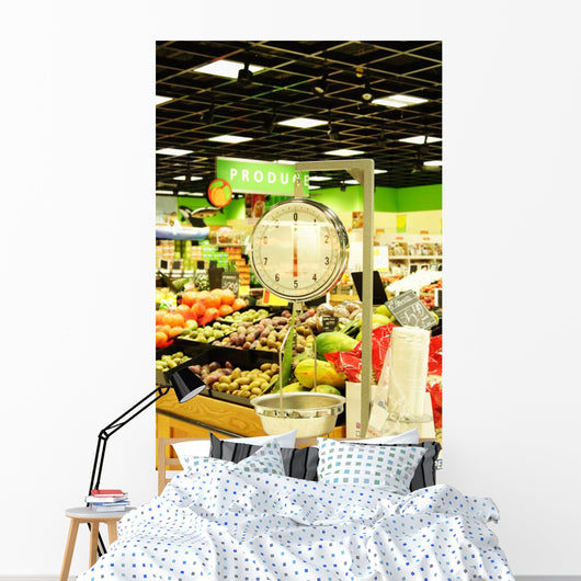 Weight Scale Produce Section Wall Decal