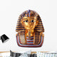 Statue Tutankhamun White Wall Decal