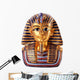 Statue Tutankhamun White Wall Decal