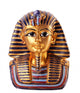 Statue Tutankhamun White Wall Decal