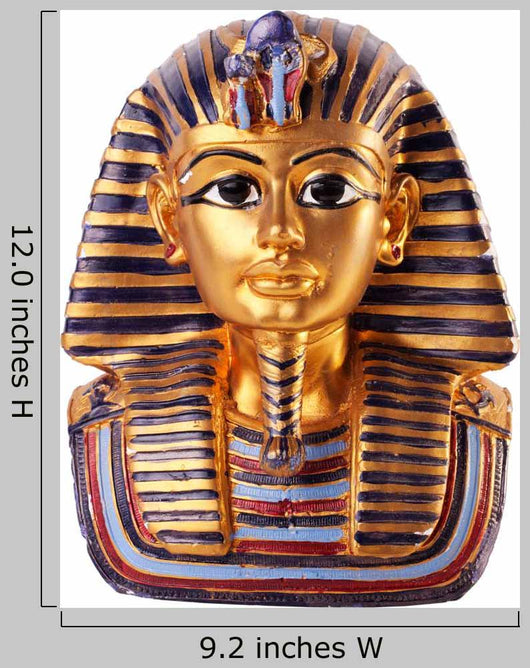 Statue Tutankhamun White Wall Decal