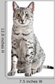 Spotted Egyptian Mau Cat Wall Decal