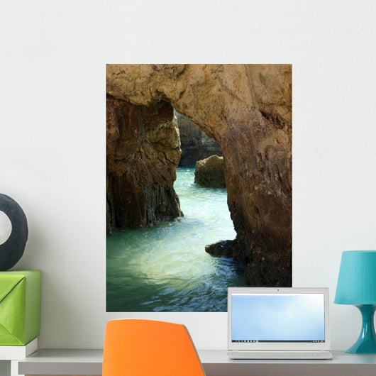 Caves And Colorful Rock Wall Decal