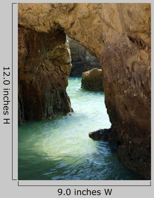 Caves And Colorful Rock Wall Decal
