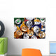 Crumpled Beer Cans Wall Decal