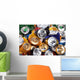 Crumpled Beer Cans Wall Decal