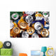 Crumpled Beer Cans Wall Decal
