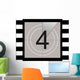 Four Film Countdown Wall Decal