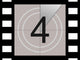 Four Film Countdown Wall Decal