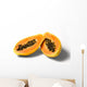 Halved Papaya Wall Decal