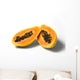 Halved Papaya Wall Decal