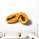 Halved Papaya Wall Decal