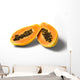 Halved Papaya Wall Decal